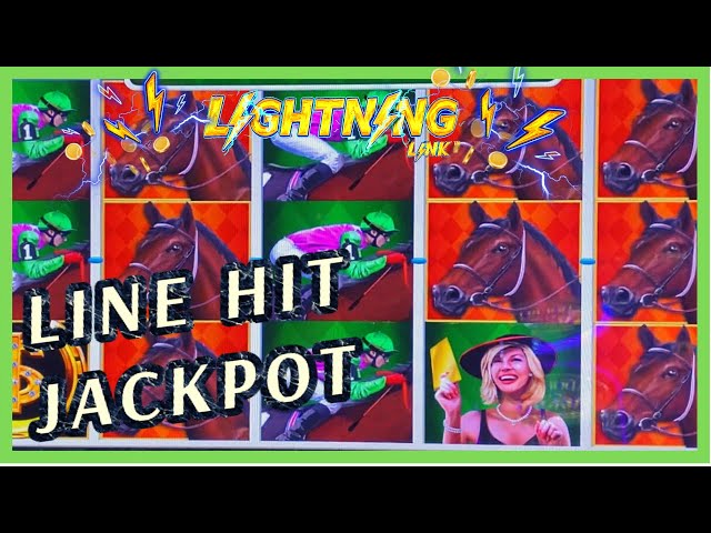 HIGH LIMIT Lightning Link Best Bet HANDPAY JACKPOT $50 Bonus Round Dragon’s Riches Slot Machine