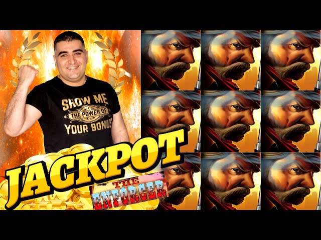 HIGH LIMIT The Enforcer Slot Machine HANDPAY JACKPOT | Live Slot Machine JACKPOT Won | SE-6 | EP-10