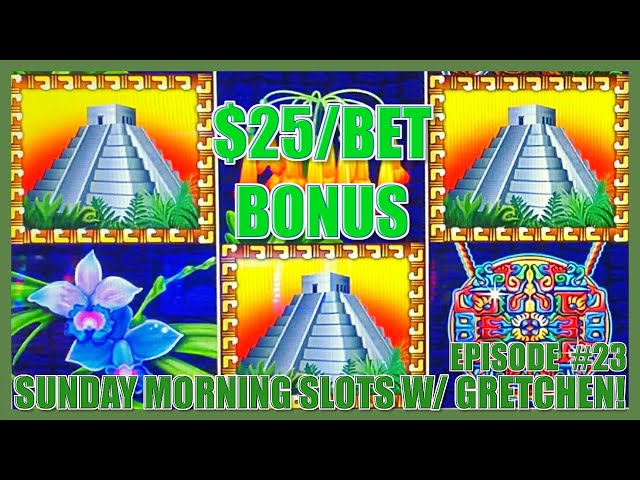 Jungle Wild Slot Machine AWESOME $25 Max Bet Bonus SUNDAY MORNING SLOTS WITH GRETCHEN EPISODE #23