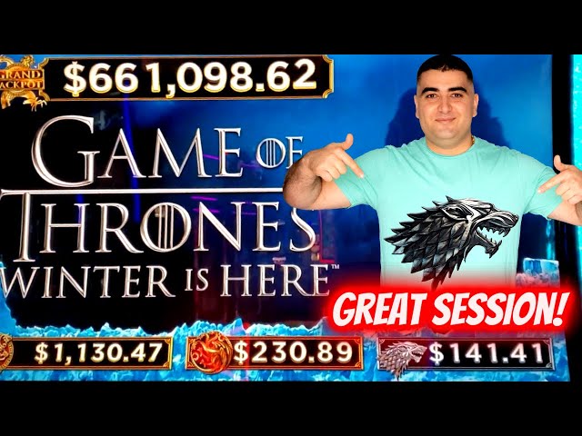 NEW Game Of Thrones Slot Machine Max Bet Bonuses ! Fun Game & Great Features ! Live Slot Play