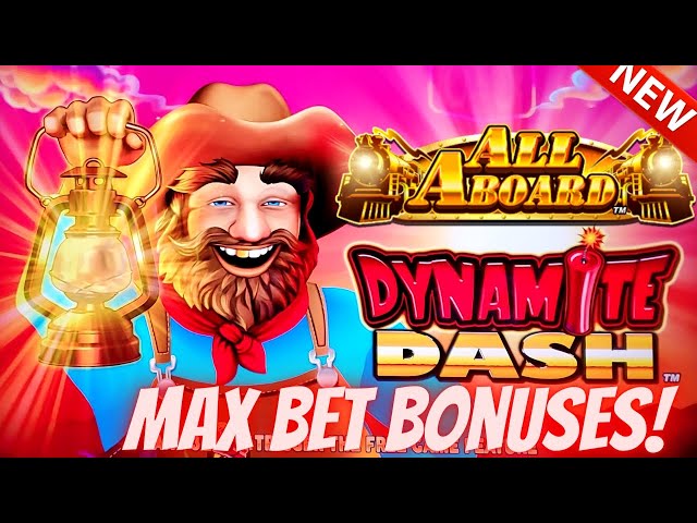 NEW SLOT! All Aboard Slot Machine Max Bet Bonuses | Wheel Of Fortune CA$H LINK Slot Machine Max Bet