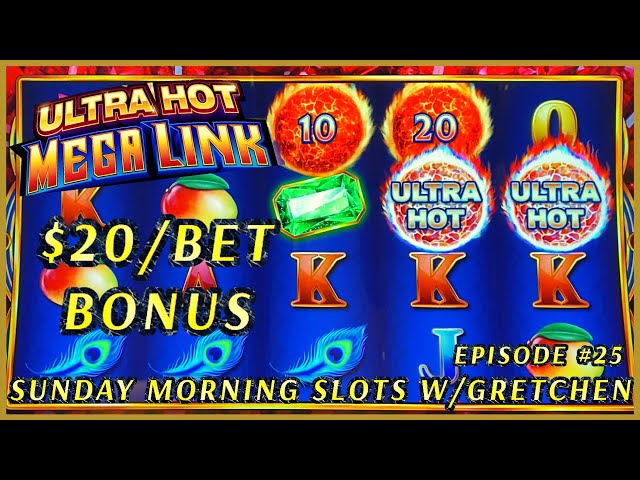 Ultra Hot Mega Link INDIA Slot Machine Casino SUNDAY MORNING SLOTS WITH GRETCHEN EPISODE #25