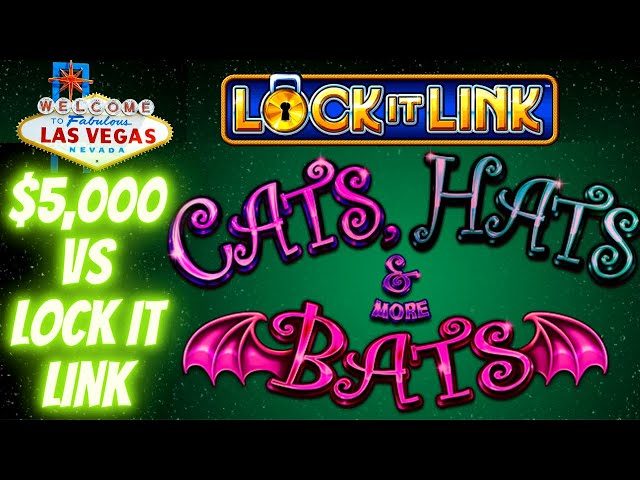 $5,000 On CATS HATS & MORE BATS Slot Machine ! How Many Bonuses Can I Get? | SE-7 | EP-2