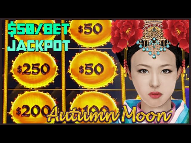 HIGH LIMIT Dragon Cash Link Autumn Moon HANDPAY JACKPOT $50 Bonus Round Slot Machine Casino