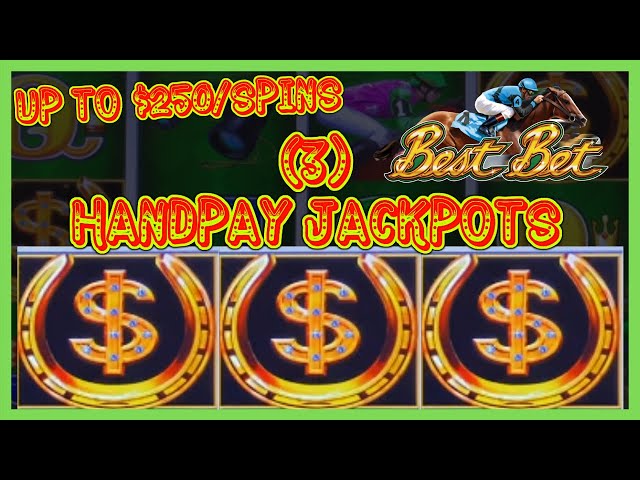 HIGH LIMIT Lightning Link Best Bet $250 SPINS HANDPAY JACKPOTS $125 Bonus Round Slot Machine Casino