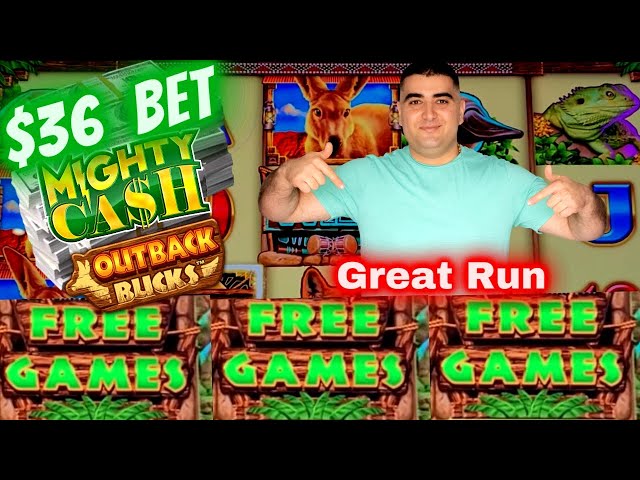 HIGH LIMIT Mighty Cash Slot Machine $36 BET Bonus – Great Comeback | Live Slot Play | EP-7 | EP-10