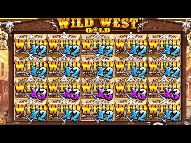 TOP 5 RECORD WINS OF THE WEEK CRAZY FULL SCREEN WILDS ON THE WILD WEST GOLD SLOT