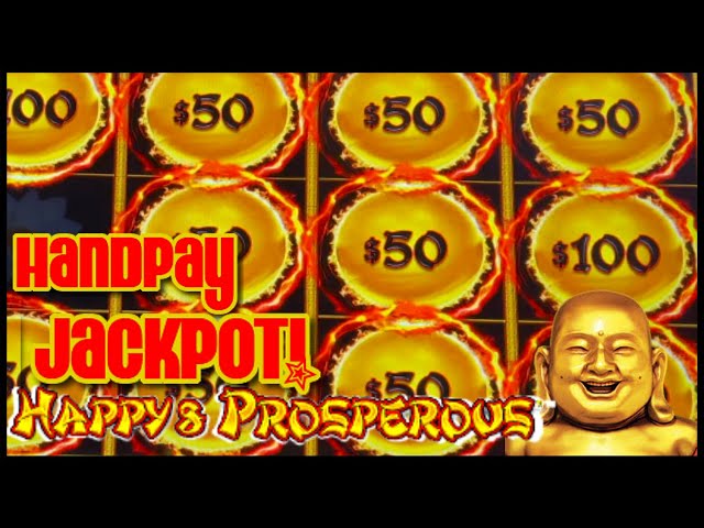 HIGH LIMIT Dragon Link HAPPY & PROSPEROUS HANDPAY JACKPOT $50 Bonus Round Slot Machine Casino