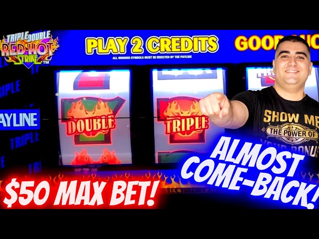 High Limit Slot Machines & Up To $50 Max Bets ! Nice Session On 3 Reel Slot Machine | SE-8 | EP-21