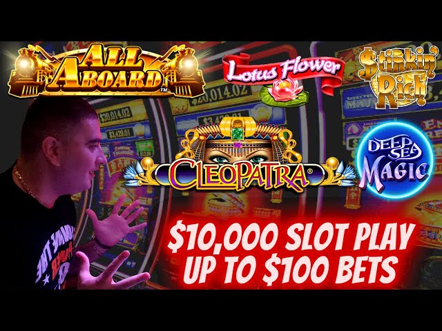 Let’s Gamble $10,000 In High Limit Room & Chase BIG JACKPOT$ ! Live Slot Play In Las Vegas Casino