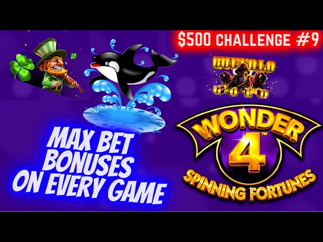 $500 Challenge & Bonuses On All Games ! EP-9