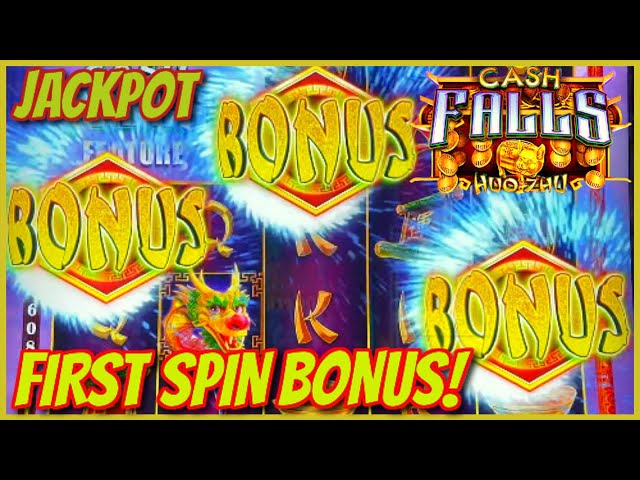 High Limit Cash Falls Huo Zhu & Pirate’s Trove HANDPAY JACKPOT $50 MAX BET Bonus Round Slot Machine