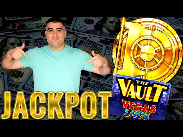 Jackpot Handpay On THE VAULT Slot ! Las Vegas Casino JACKPOT WINNER