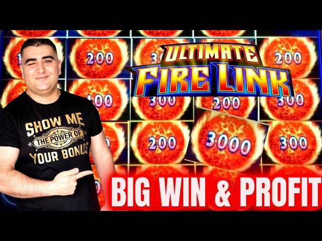 NON STOP BONUSES On High Limit Ultimate Fire Link Slot – BIG PROFIT With Free Play!