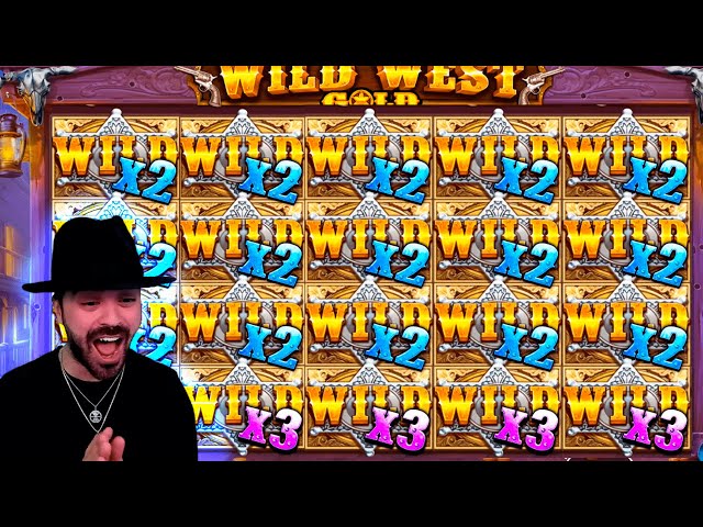 TOP 5 RECORD WINS OF THE WEEK FULL SCREEN EPIC WIN ON WILD WEST GOLD SLOT