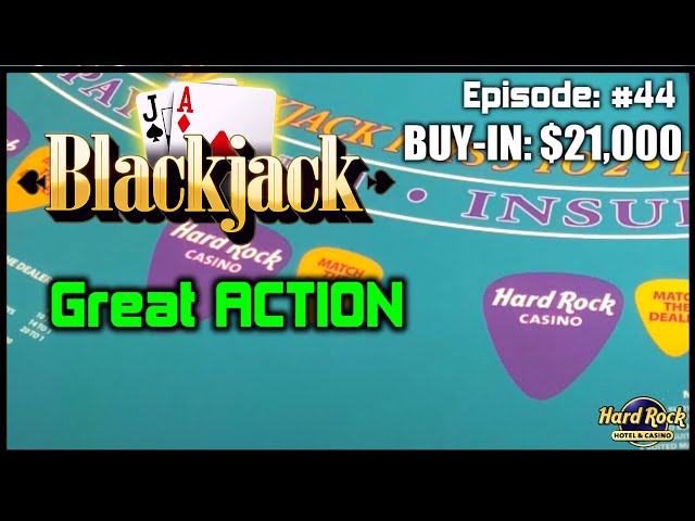 BLACKJACK #44 $21K BUY-IN $500 – $2500 HANDS Great Action with Lots of Doubles and Splits