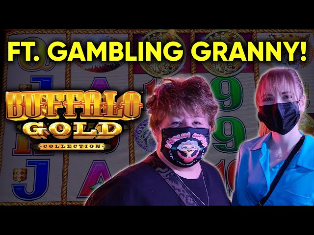 BONUS! Buffalo Gold Slot Machine! With Special Guest @Gamblin Granny