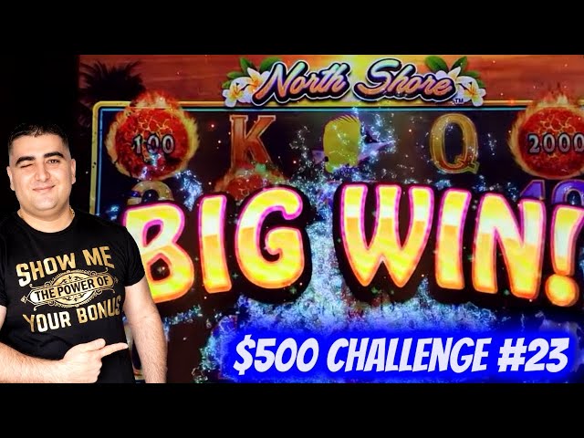Bonuses Won On Ultimate Fire Link Slot & Konami Slots | $500 Challenge To Win At Casino EP-23