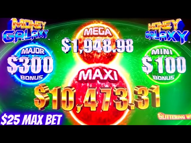 Glittering WIN$ Slot Machine $25 Max Bet Bonus | High Limit Slot Play In Ls Vegas | SE-10 | EP-14