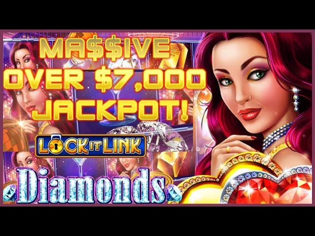 HIGH LIMIT Diamonds MASSIVE JACKPOT HANDPAY $50 BONUS ROUND Slot Machine Casino EPIC COMEBACK