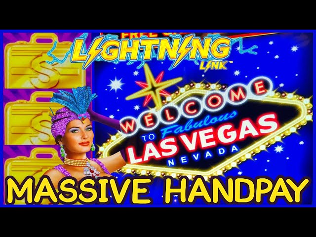 HIGH LIMIT Lightning Link High Stakes MASSIVE HANDPAY JACKPOT $25 Bonus Round Slot Machine Casino