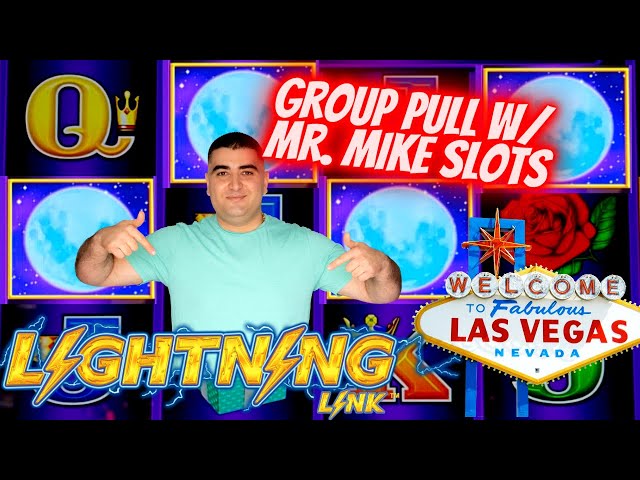 High Limit Lightning Link Slot BONUSES ! Group Pull W/ MR MIKE SLOTS !