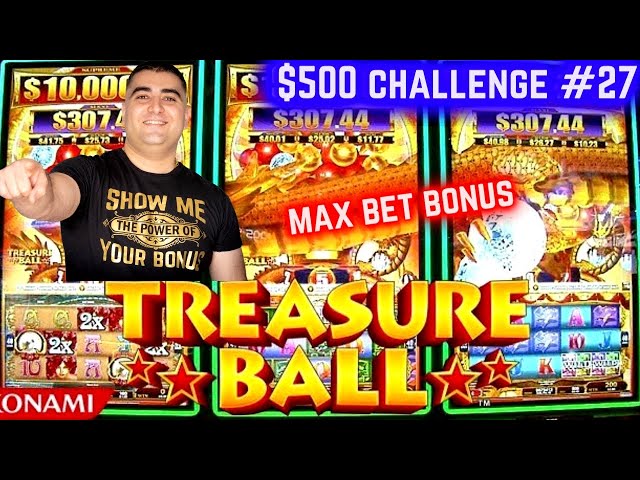 Max Bet Bonus & Progressive Jackpot Features ! $500 Challenge To Win TOP PRIZE ! EP-27