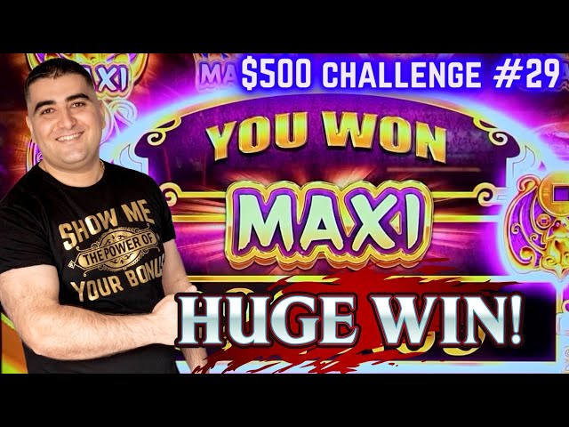 My 1st MAXI JACKPOT On Fortune Totems – MAX BET BONUS! $500 Challenge To Win The TOP PRIZE ! EP-29
