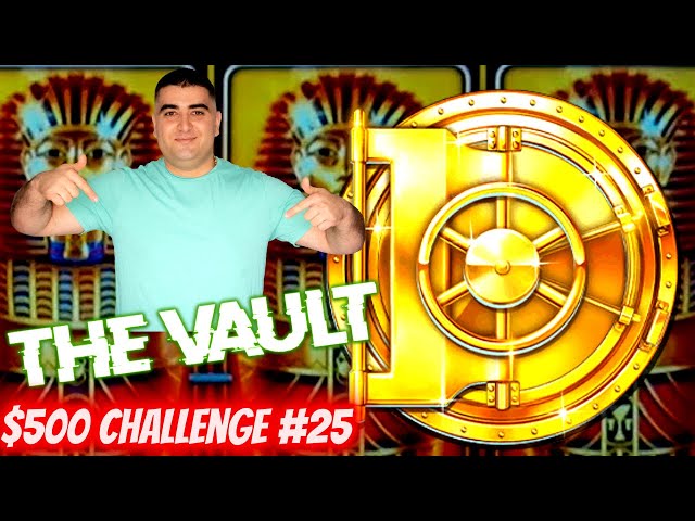 The Vault Egypt Gems Slot ! $500 Challenge To Win At Casino