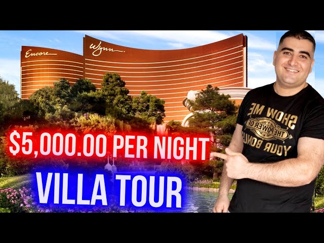 $5,000 Per Night Villa Tour ! Encore at Wynn Casino In Las Vegas