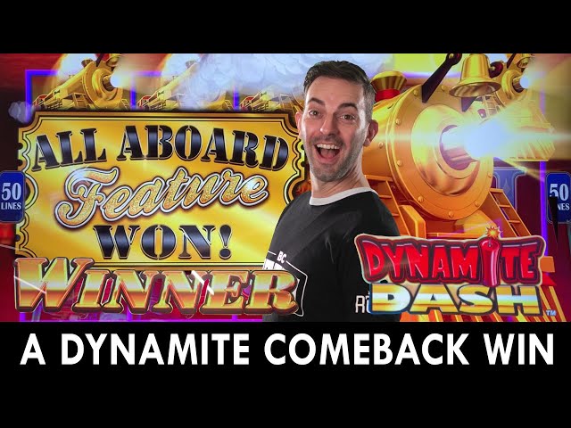 A Dynamite Comeback WIN ALL ABOARD at Agua Caliente Casino