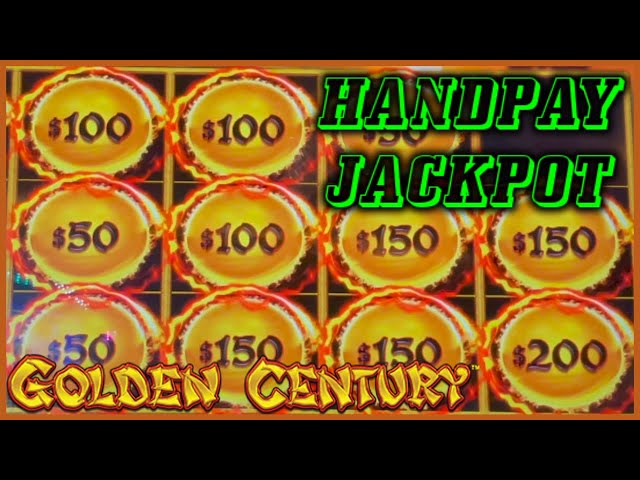 HIGH LIMIT Dragon Link Golden Century HANDPAY JACKPOT $50 Bonus Round Slot Machine Casino