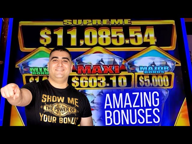 High Limit Diamond Trails Slot BONUSES WON ! $1,000 Challenge To Beat The Casino | EP-20