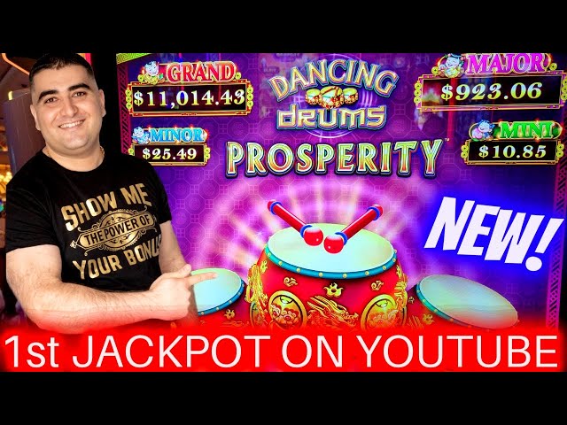 NEWEST Slot Machine & 1st HANDPAY JACKPOT On YouTube