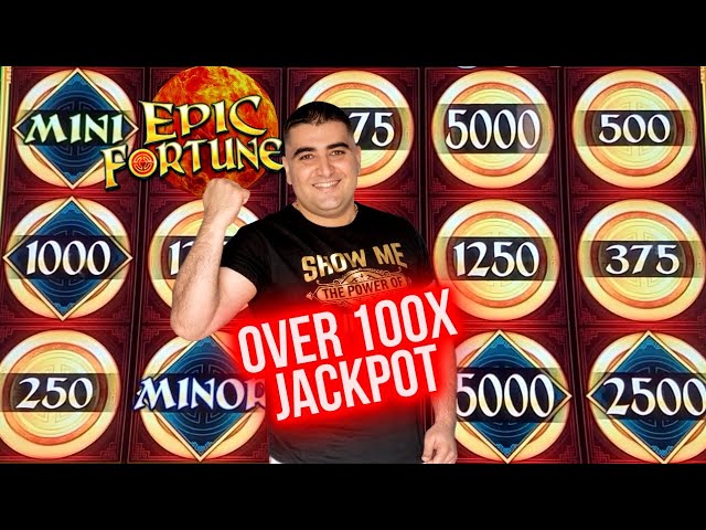 Over 100x HANDPAY JACKPOT On Epic Fortune Slot ! $1,000 Challenge To Beat The Casino | EP-9