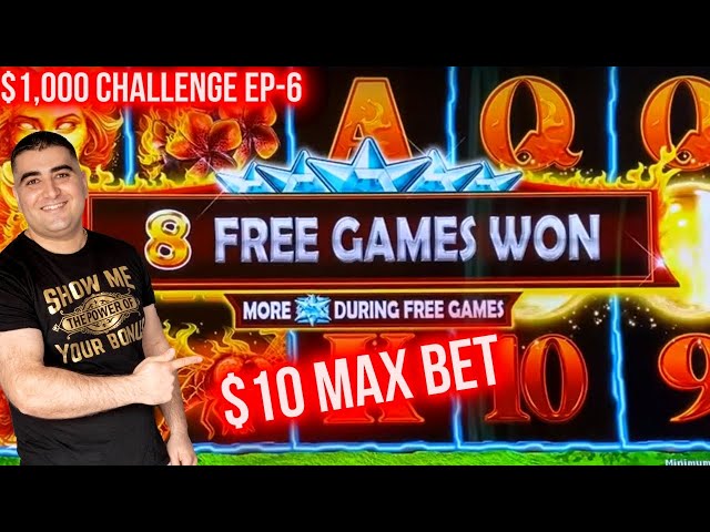 Star Watch Fire Slot MAX BET BONUS | $1,000 Challenge EP-6