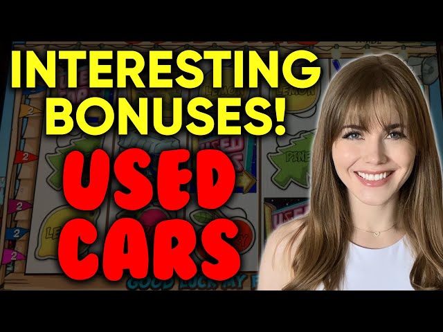 Used Cars Slot Machine! Down To The LAST SPIN! BONUSES!!
