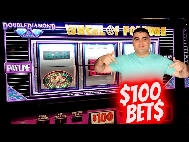 $100 Wheel Of Fortune Slot Machine ! Let’s Get That SPIN | SE-12 / EP-19