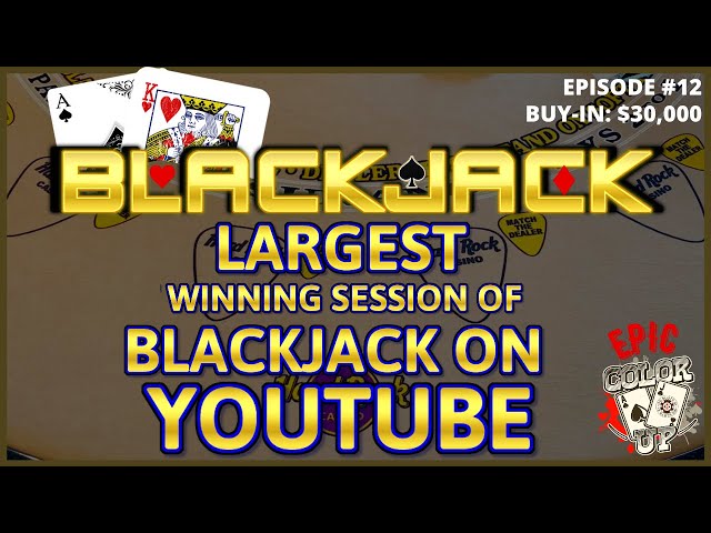 “EPIC COLOR UP” BLACKJACK Ep 12 $30,000 BUY-IN ~ MASSIVE $75,000+ WIN ~ High Limit Up to $3000 Hands