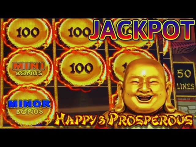 HIGH LIMIT Dragon Cash Link Happy Prosperous HANDPAY JACKPOT ~ $25 Bonus Round Slot Machine Casino