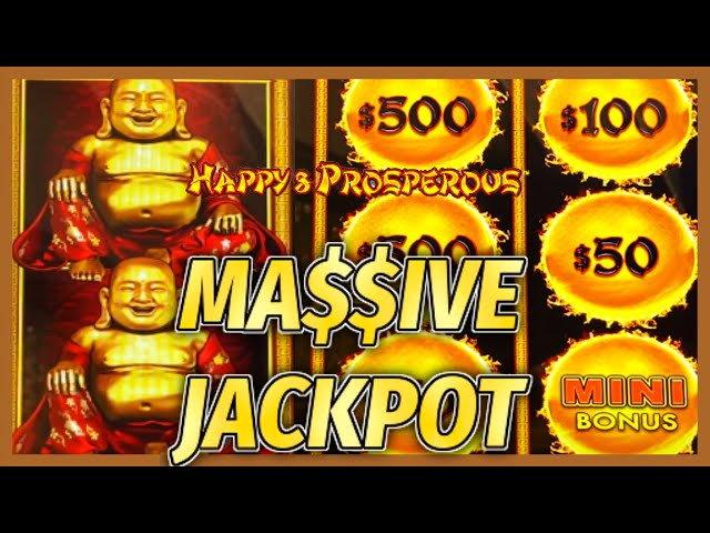 HIGH LIMIT Dragon Link Happy & Prosperous MASSIVE HANDPAY JACKPOT ~ $50 Bonus Round EPIC COMEBACK