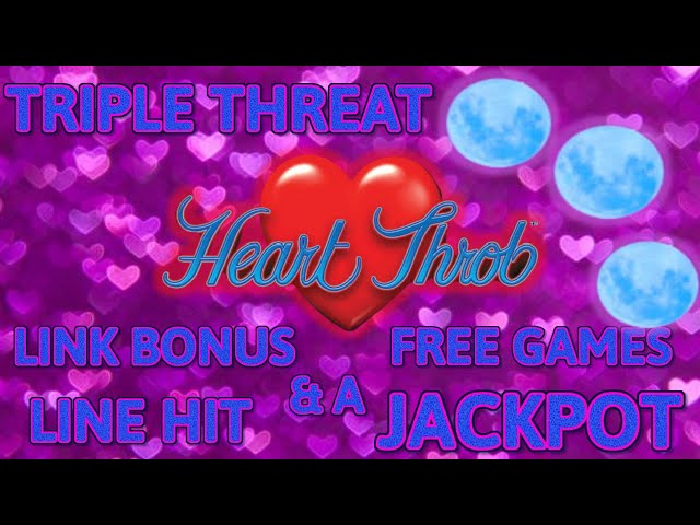 HIGH LIMIT Lighting Cash Link Heart Throb HANDPAY JACKPOT ~ $25 Bonus Round Slot Machine Casino