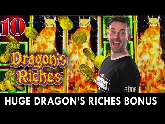 HUGE Dragon’s Riches Bonus $12 and $25 Spins on Lightning Link