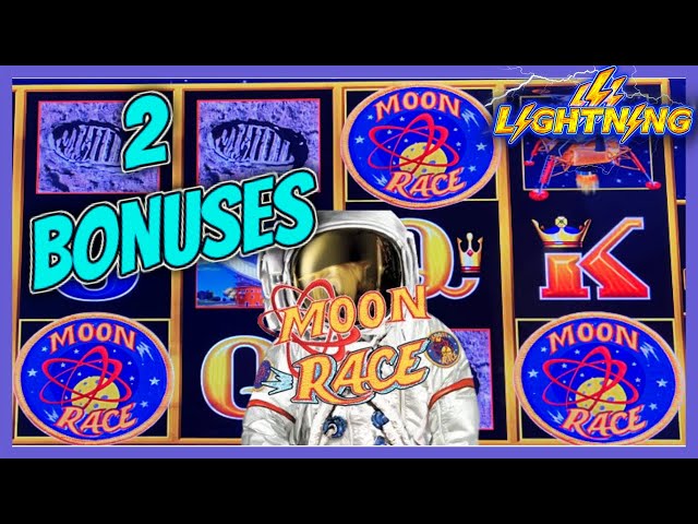 High Limit Lighting Link Moon Race (2) $25 Bonus Rounds Slot Machine Casino