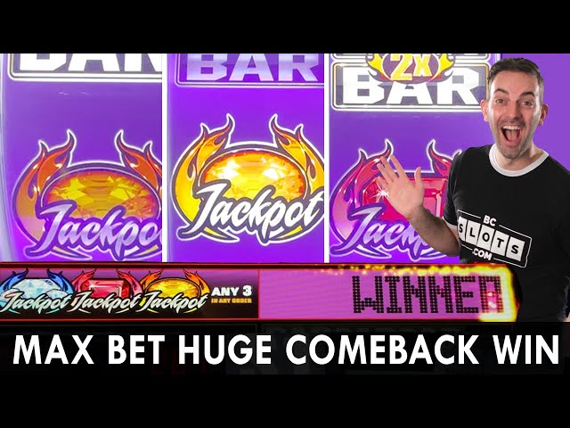 MAX Bet JACKPOT for a HUGE Comeback WIN!