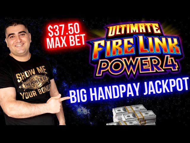 BIG HANDPAY JACKPOT On New ULTIMATE FIRE LINK Slot | Winning Mega Bucks On Slot | SE-12 | EP-5