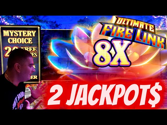 2 HANDPAY JACKPOTS On Ultimate Fire Link Slot ! Las Vegas Casino JACKPOTS