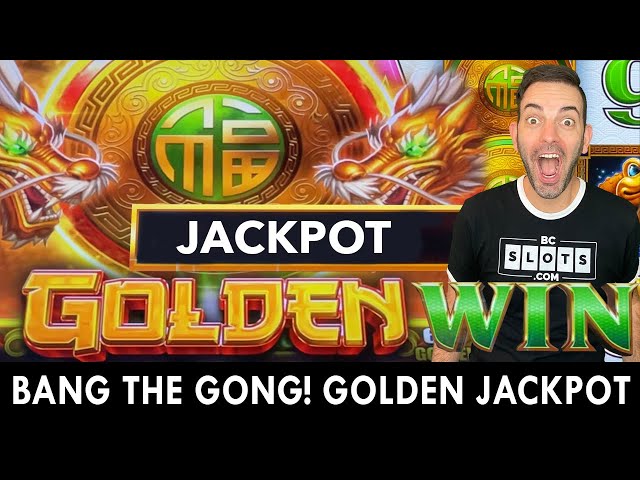Bang The Gong For A Golden Cai Fu Dragon Jackpot Win