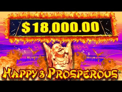 Dragon Link Happy Prosperous (2) EPIC MASSIVE HANDPAY JACKPOTS ~ HIGH LIMIT $250 Bonus Slot Machine