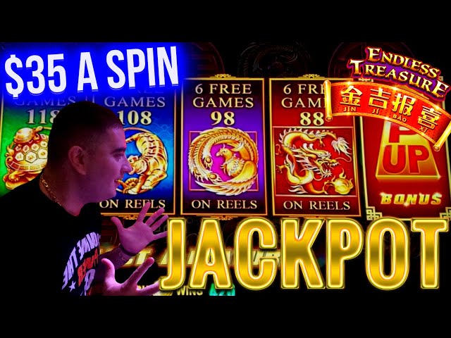 HANDPAY JACKPOT On High Limit ENDLESS TREASURE Slot | Las Vegas Jackpot Winner | SE-2 | EP-4